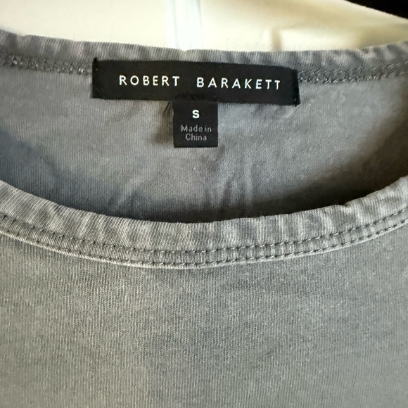 Robert Barakett Men’s Short Sleeve Tee Size Small gray - Picture 3 of 3